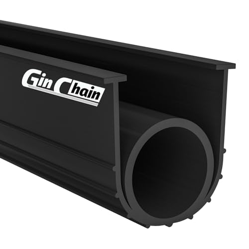 Garage Door Bottom Seal Rubber,1/4" T-Ends Garage Door Weather Stripping, 4" Wide Replacement Seal - color: 1/4" T- End, size: 10 Feet