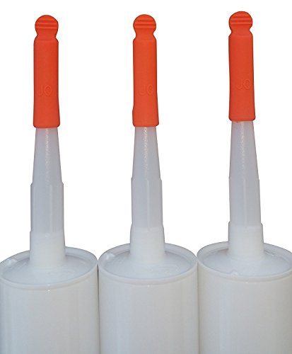 (25 Pack) Lil Pecker Caulk Saver Sealer Caps - Caulking Tube Covers - Reusable