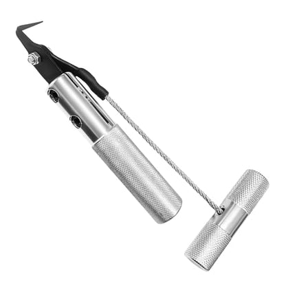 Windshield Removal Tool, Aluminium Alloy Auto Windscreen Replacement Tool with Steel Blade, Professional Window Glass Trim Remover for Sedan Truck SUV, Car Accessories