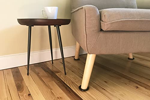 Shepherd Hardware 9091 2-Inch Carpet Base Furniture Cups, 4-Pack,Brown
