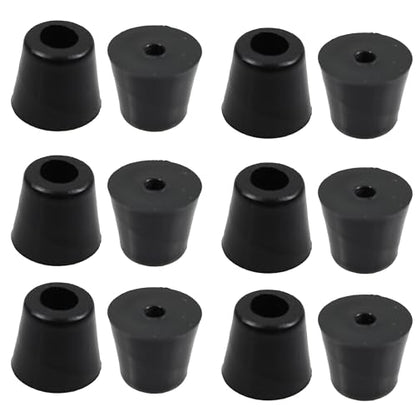 Rubber Cone-Shaped Machine Foot Shock-Absorbing pad, Instrument Chassis pad,Table and Chair Anti Slip Foot pad - size: 19*15*17