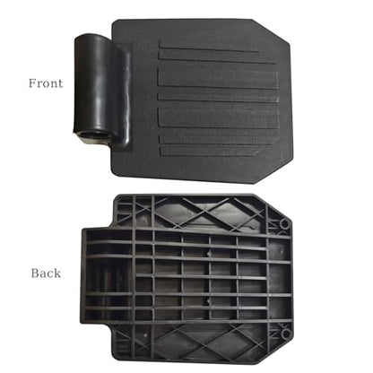 1 Pair of Universal Footplate for The Wheelchair, Transport Chair Footrest Elevating Leg Rests Replacement Parts for Standard Wheelchair Repair Parts