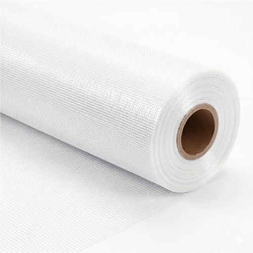 Window Screen Mesh, Fiberglass Window Screen, Screen Door Mesh, Windows Screens and Screen Door Replacement, Patio Screen Mesh (White, 36inches x100feet) - color: White, size: 36inches x100feet