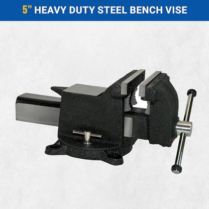 Yost Vises 905-AS 5" Heavy Duty Steel Bench Vise - size: 5", style: Heavy Duty