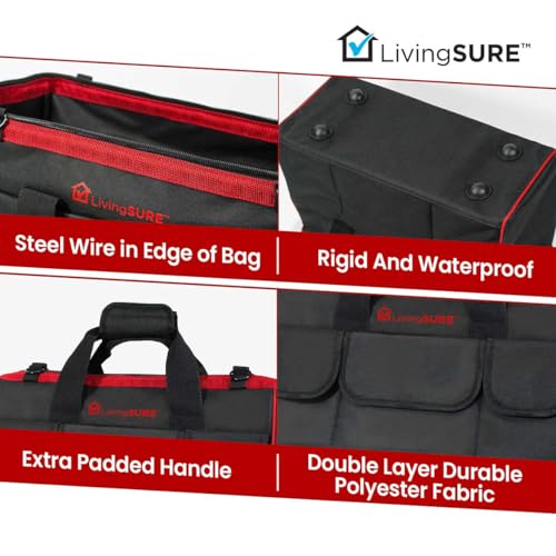 19" Tool Storage Bag by LivingSURE™ - size: 19 Inch