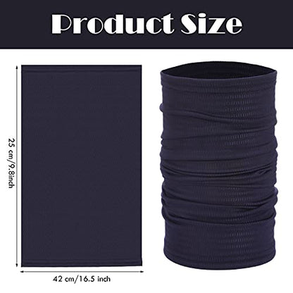 Geyoga Neck Gaiter Bandana Face Mask Summer UV Protection Cooling Breathable Face Mask Neck Scarf Balaclava for Men Women - color: Classic Colors