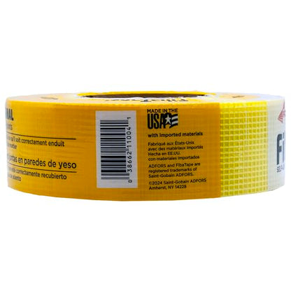 ADFORS Saint-Gobain FDW6429-U FibaTape Drywall Joint Tape, 1-7/8-Inch x 300-Feet, Yellow