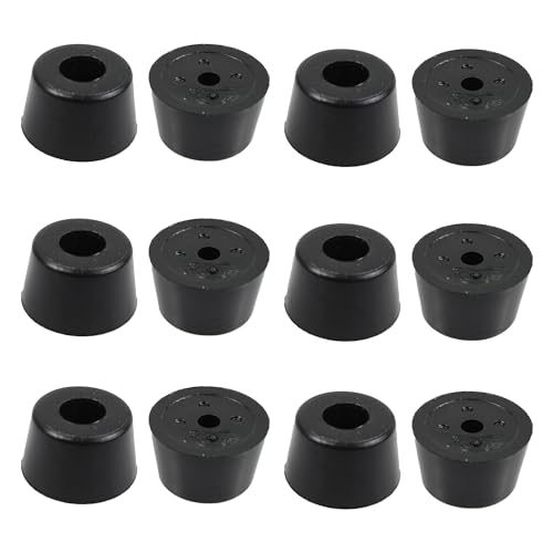 Rubber Cone-Shaped Machine Foot Shock-Absorbing pad, Instrument Chassis pad,Table and Chair Anti Slip Foot pad - size: 20*17*12