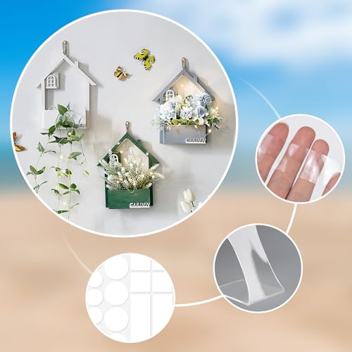 112pcs Double Sided Tape for Walls Glue Mounting Dots Balloon Adhesive Poster Tack Crafts Removable Fixing or Non Slip