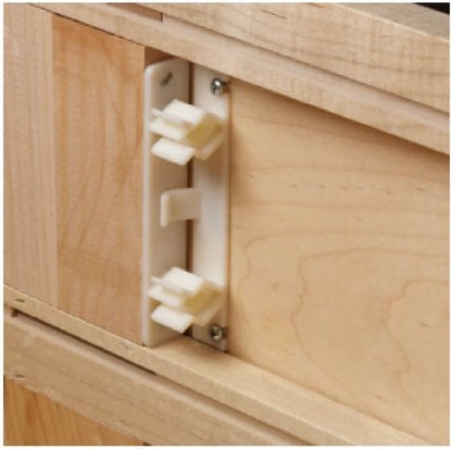 False Front Cabinet Clips 2 Sets with Screws Instructions - Tenn-Tex False Front ClipsFalse Drawer Clips 4 14 Opening 2 Sets - size: 2 Sets