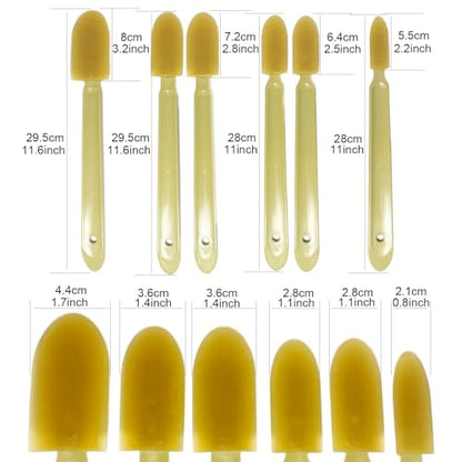 Grout Caulking Tool Kit, 6pcs Rubber Caulk Finishing Tool Sealant Caulk Spatula Smooth Spatula Finisher for Kitchen Bathroom Window Ceramic Tiles - size: 6pcs