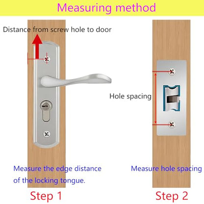 Qrity 1 PCS Tubular Latch 25mm Tubular Door Latch, Tubular Mortice Latch for Lever Door Handles Internal Door Handles - size: 25 mm