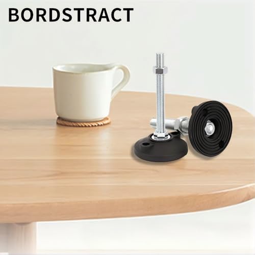 Furniture Leveling Feet, 4 pcs M5 Heavy Duty Height Adjuster Foot Feet Leveler Thread Size for Tables, Chair, Sofa, Workbench, Dresser, Bench, Cabinets(D40*M5*L30) - size: D40*M5*L30