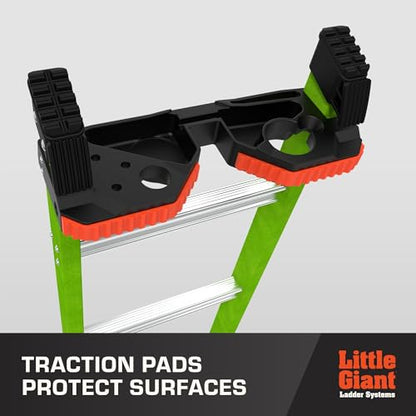 Little Giant Ladders, Quad Pod, Ladder Accessory, Plastic, (15104), Black