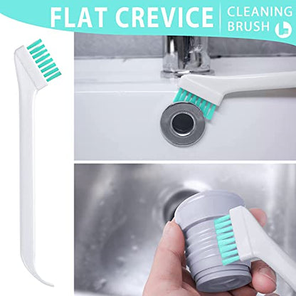 Small Cleaning Brushes Set, 4 pcs Crevice Household Cleaning Tool for Window Track Groove Sliding Door Bottle Gaps Humidifier Baseboard, Tiny Detail Scrub Cleaner Tool Gadget Kitchen Bathroom Set - size: B-4pcs