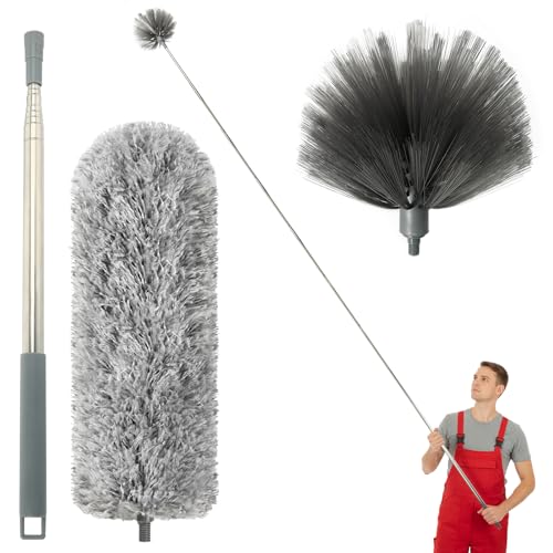 AURUZA Cleaning Duster for Cleaning Retractable Gap Dust Cleaner Cleaning Tools,3PCS Duster Kits - size: 3 Pcs Duster Kits