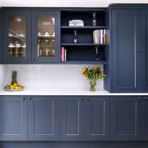 Ravinte 25 Pack Drawer Pulls 1-1/4 Inch Kitchen Cabinet Knobs Solid Round Dresser Drawer Knobs Oil-Rubbed Bronze Dresser Knobs Drawer Knobs Simple Cabinet Hardware for Cupboard Drawer Pulls - color: Oil Rubbed Bronze