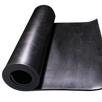 TORRAMI Neoprene Rubber Sheet Roll 3/16" (.187") Thick x 18" Wide x 48" Long for DIY Gaskets, Pads, Seals, Crafts, Flooring,Cushioning of Anti-Vibration, Anti-Slip - size: 18" Wide X 48" Long, style: 3/16 (.187)" Thick