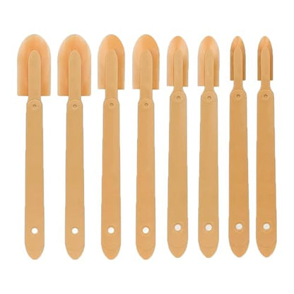8pcs Caulking Tool Kit,Reusable Caulking Spatula,Caulk Remover Tool, 4 Size Silicone Caulking Tool for Corners, Brick, Floors, Tiles, Walls, Bathroom, Kitchen