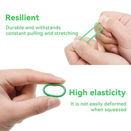 270PCS Seal Gasket Washer, Car Air Conditioning AC O Ring Kit, Seal O-Ring Assortment Kit, Universal Vehicle Repair Tool for Door, Window, Home Appliances (Green)