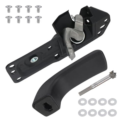 APPERFiT Interior Door Handle for Left Driver Side Compatible with Chevy Chevrolet Silverado, GMC Sierra Truck 1500 2500 3500 2007-2014 Door Panel Parts 20833606 - size: LH
