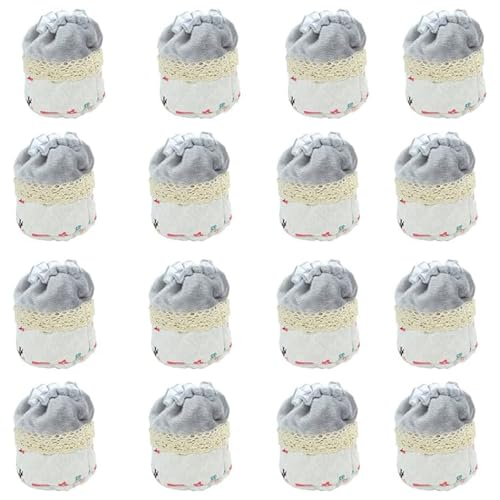 16Pcs Chair Leg Floor Protectors Knitted Furniture Foot Covers Non-Slip Wear-Resistant Noise Reduction Chair Cover Cap Solid Color Set - color: Style 7 16pcs