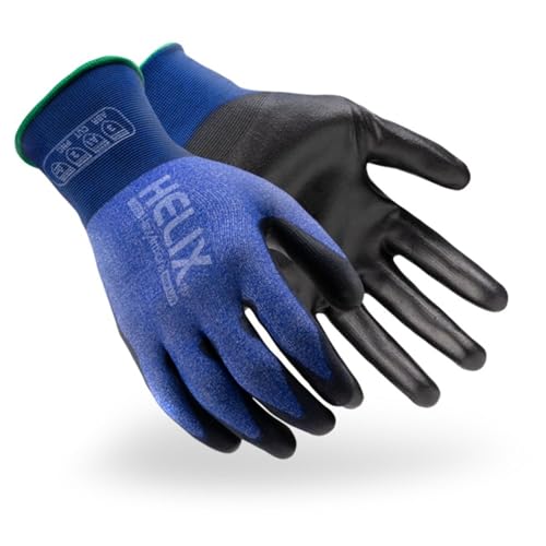 HexArmor High Dexterity Work Glove, Touchscreen capable, Semless Knit Helix 1032