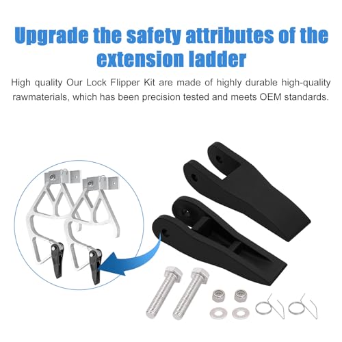 29-1 Flipper Replacement Kit for Werner/Louisville/Keller Lock Replacement kit -Telescoping Ladder Accessories - style: 29-1 Lock Kit