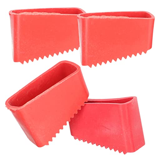 STOBOK 4pcs Slip Ladder Feet Covers Non-Slip Mats for Ladder Accessories Stair Mats