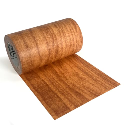 MATCH 'N PATCH Project+ Wood Grain Repair Tape - Wheat Maple, 4.5 in x 30 ft (1-Pack) – Wood Grain Colored Duct Tape for Mirror Frame, Trim, Borders, Floor and Other Furniture, Scratch Repair Kit - color: Wheat Maple