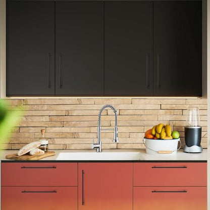 Ravinte 10 Pack 8-13/16 Inch Cabinet Handles Matte Black Stainless Steel Kitchen Cupboard Pulls 11-3/10"Length,8-13/16" Hole Center - size: 11-3/10 Inch（8-13/16 Inch Hole Center）