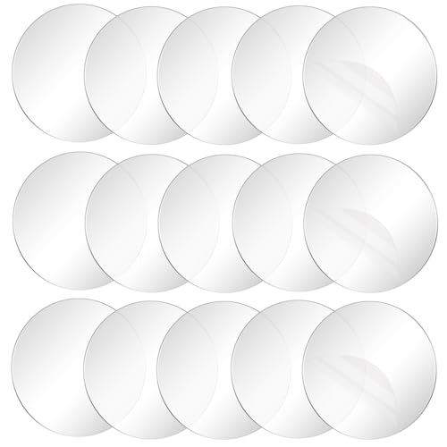 15PCS Double Sided Gel Tape Strong Double Sided Mounting Tape,Removable Clear Sticky Pads Heavy Duty Adhesive Gel Pads for Home and Office - size: 15pcs