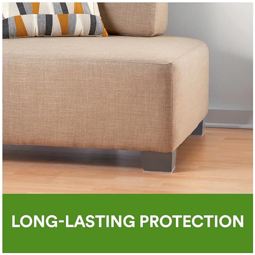 Scotch Felt Pads 32 PCS Beige, Felt Furniture Pads for Protecting Hardwood Floors, 1" Round, Easy-to-apply, Self-Stick design, Reliable protection from nicks, dents and scratches (SP802-NA)
