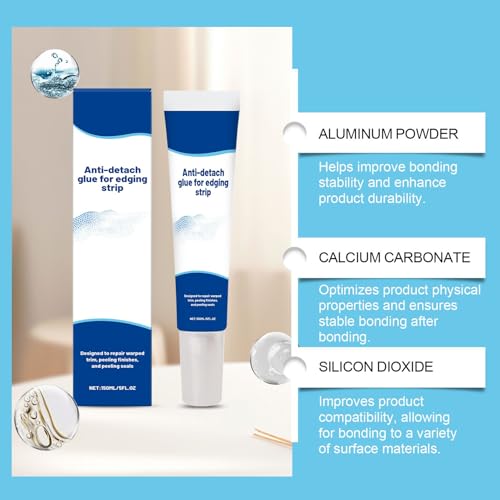 Heavy Duty Glue - 150ml Anti-Detach Bonding Sealant | Bonding Glue | for Home Kitchen Bathroom Shower Furniture Sink Floor