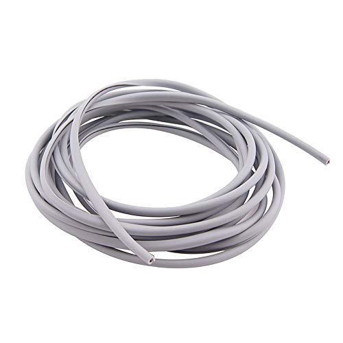 ESUPPORT 16ft 5M U Shape Car Door Moulding Rubber Scratch Protector Strip Edge Guard Trim Seal Gray - color: Gray