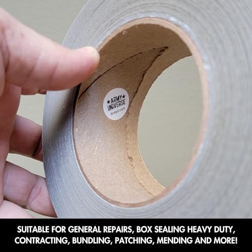 ARMYU Olive Drab Military Duct Tape AKA 100 Mile an Hour Tape, 9 mil Thick, 2" x 60 Yards US Made