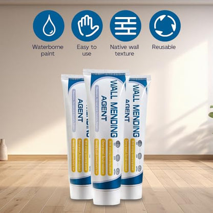 Drywall Patch Repair Kit: Wall Mending Agent for Holes & Cracks - Wall Repair Paste for Nail Holes, Dents & Small Damage (1 PCS) - color: 1 PCS