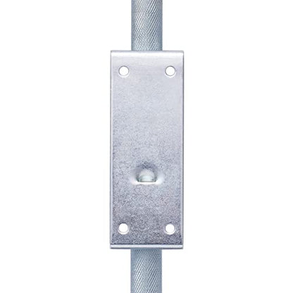 Ladder Leveler Pair, 18.5-22.44in Adjustable Extension Ladder Leg Ground Leveler with Engraved Anti-Slip Pattern Steel Pole, Universal Stair Ladder Stabilizer, Ladder Aide Leveling Feet