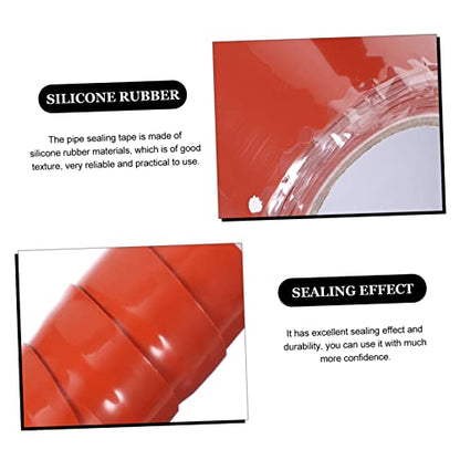 ARTIBETTER Flexible Silicone Rubber Sealant Tape for Pipe Leak Repair Sealing for Water Buckets Outdoor Use Water Operation
