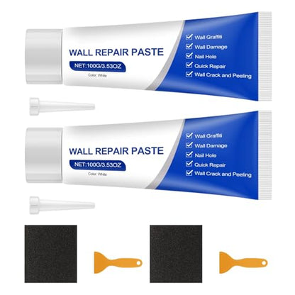 Drywall-Repair Kit, Wall Patchs with Scraper, Multi-Functional Drywall-patchs Pastes for DIY-Home Fix Office-Renovation, Quick Drying