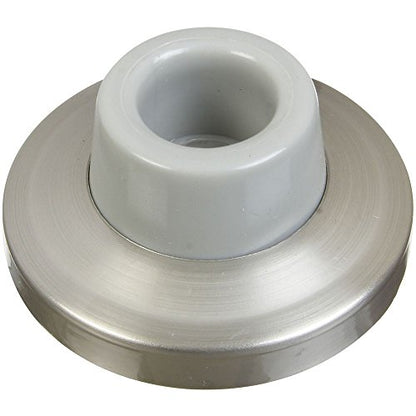 National Hardware N326-983 V1935 Wall Door Stop in Satin Nickel,0 - color: Satin Nickel