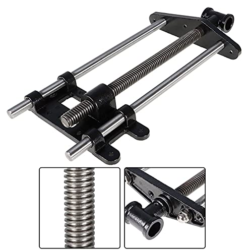 Woodworking Bench Vise 10 Inch, Heavy-Duty Steel and Cast Iron Front Screw Vise Structure Woodworking Front Vise, Easy-to-operate Workbench Vise, Durable Woodworking Vise for Home