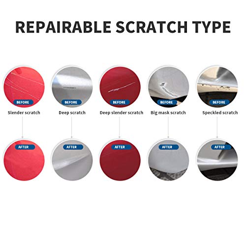 Touch Up Paint for Cars Paint Scratch Repair, Waterproof Auto Scratch Remover Pen (White Pearl) - color: White Pearl