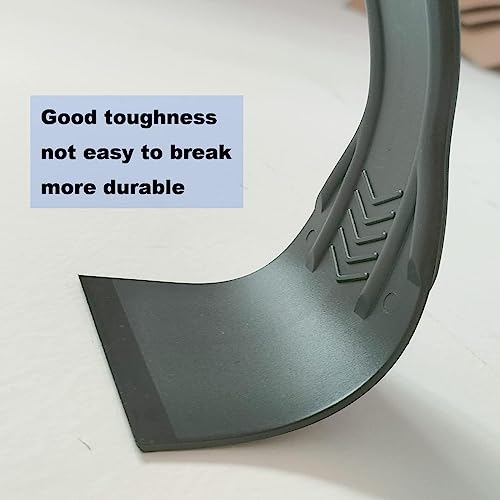 5 Pcs Plastic Putty Knife,2Inch Flexible Paint Scraper Tool for Spackling,Repairing Drywall, Removing Wallpaper, Applying Mud or Plaster