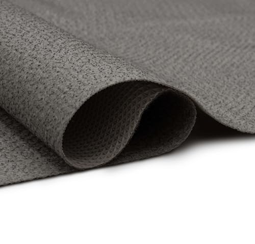Mohawk Home Oil Spill Moisture Barrier Mat Utility Solid Gray 5' X 6' 2" Other Perfect for Kitchen, Living Room, Kids Room, Dining Room, Hallway, Office, Garage, Entryway, Bathroom, Laundry Room - size: 5' x 6'2" (Rectangular)