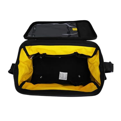 Stanley STST1-73615 Tool Bag with Belt, Black/Yellow