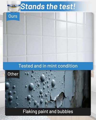 Tub and Tile Paint Refinishing Kit, 17.6oz Bathtub Refinishing Kit White with Tools and Hardener, Semi-Gloss White Tub Paint for Bathtub, Sink, Low Odor and Easy to Use, 25-30sq.ft - size: 17.6 Fl Oz (Pack of 1)