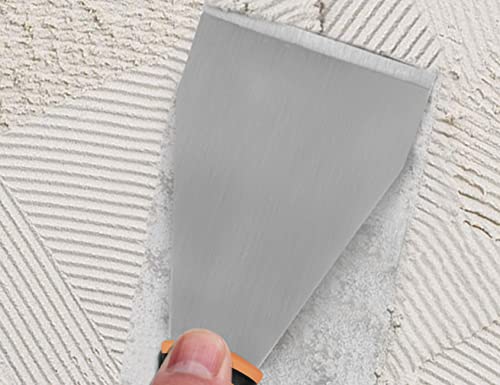 ROLLINGDOG 1.5 Inch Stiff Putty Knife - Stainless Steel Chisel Paint Scraper Tool for Wallpaper Stripping - color: 1.5" Putty Knife