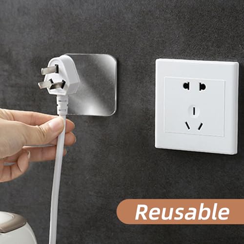20 Pcs Tape Double Sided Wall Adhesive Pads, Waterproof Double Sided Tape, Transparent Strong Square Sticky Patch for Walls Hanging, Windows DIY Crafts Home Office Use, 2.24 Inch