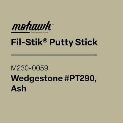 Mohawk Fil-Stik, Wax Putty Stick for Wood Repair, Wedgestone #Pt290, Ash, M230-0059, 1 Count - color: Wedgestone